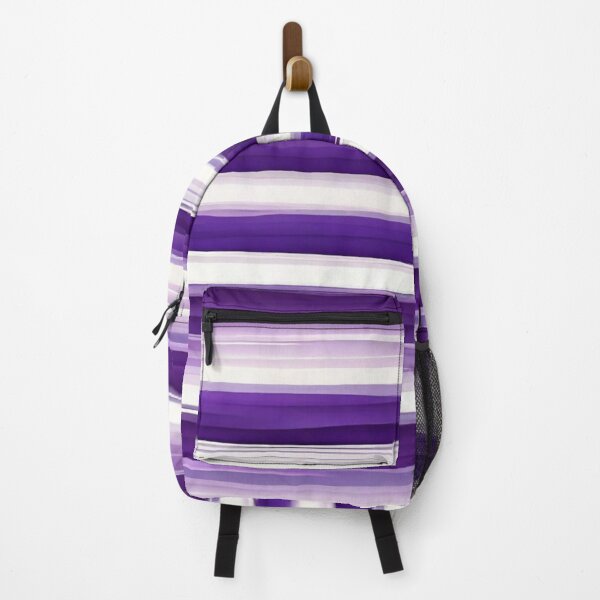 Item preview, Stripe - Violet Horizontal Line Stripes ; Pattern Line designed and sold by PatternInArt.