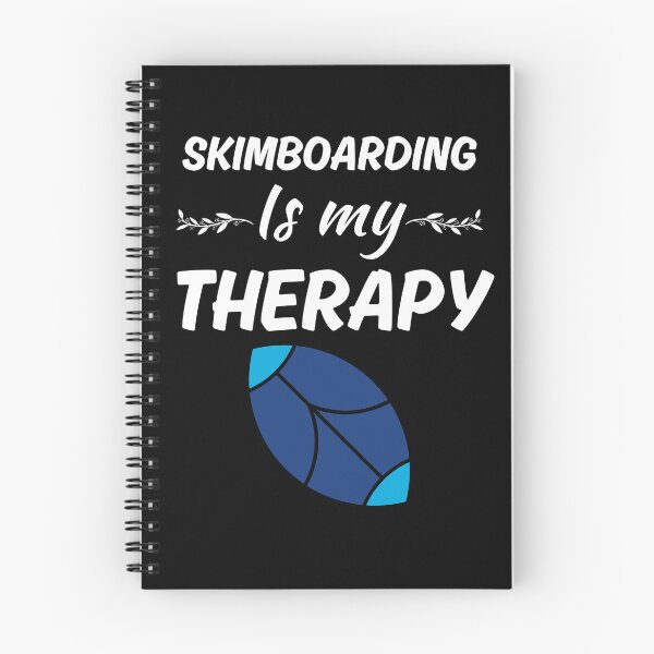 Item preview, Skimboarding is my therapy, funny skimboarders saying designed and sold by NBSStore.