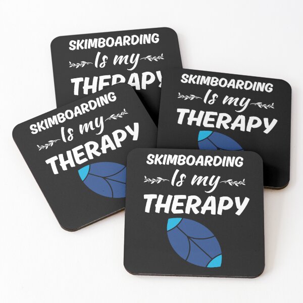 Item preview, Skimboarding is my therapy, funny skimboarders saying designed and sold by NBSStore.
