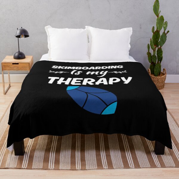 Item preview, Skimboarding is my therapy, funny skimboarders saying designed and sold by NBSStore.