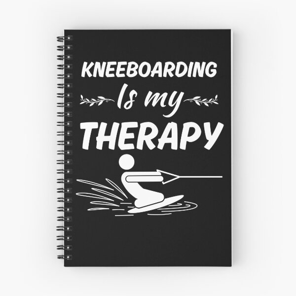 Item preview, Kneeboarding is my therapy, funny kneeboarder  designed and sold by NBSStore.