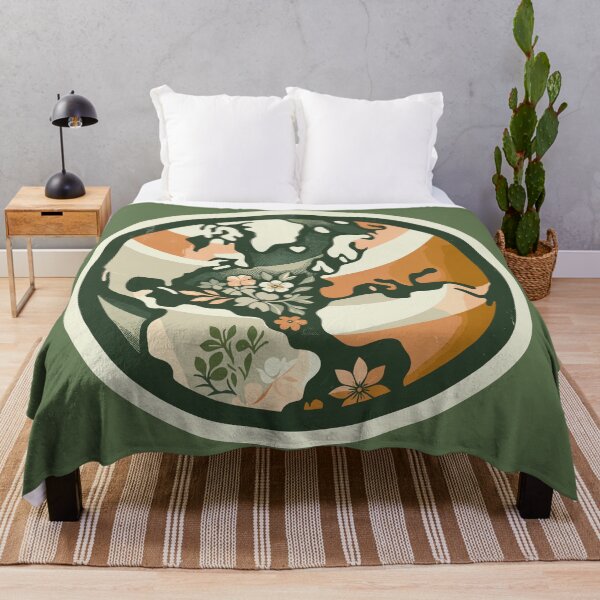 Item preview, Retro Earthy Vintage Planet Earth Day designed and sold by WildPalette-Art.