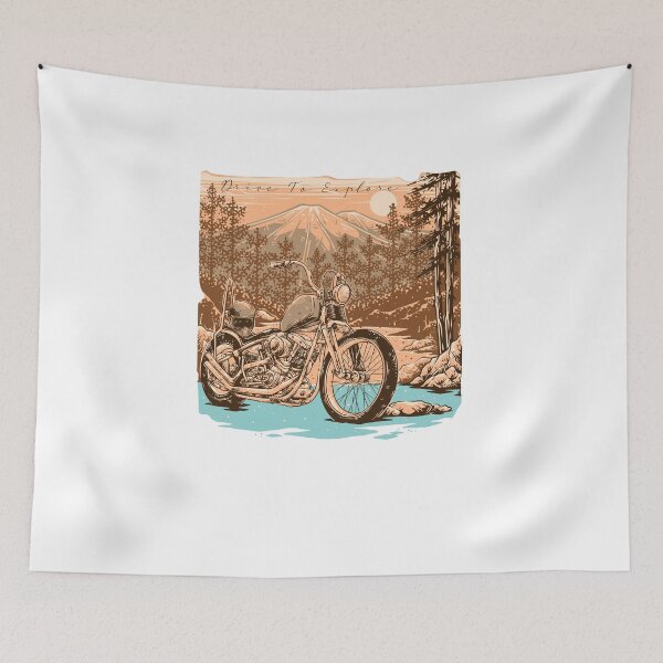 Item preview, Ride For Explore designed and sold by metalcozmic.