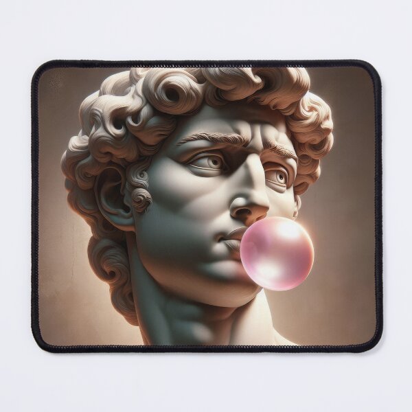 Item preview, David (Michelangelo) Bubble Gum designed and sold by Angry Swan Designs.