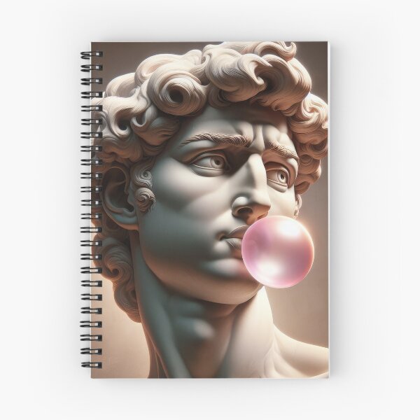Item preview, David (Michelangelo) Bubble Gum designed and sold by Angry Swan Designs.