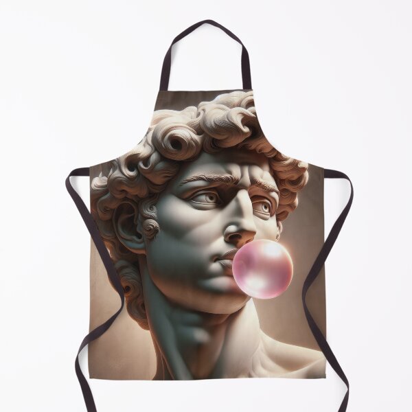 Item preview, David (Michelangelo) Bubble Gum designed and sold by Angry Swan Designs.