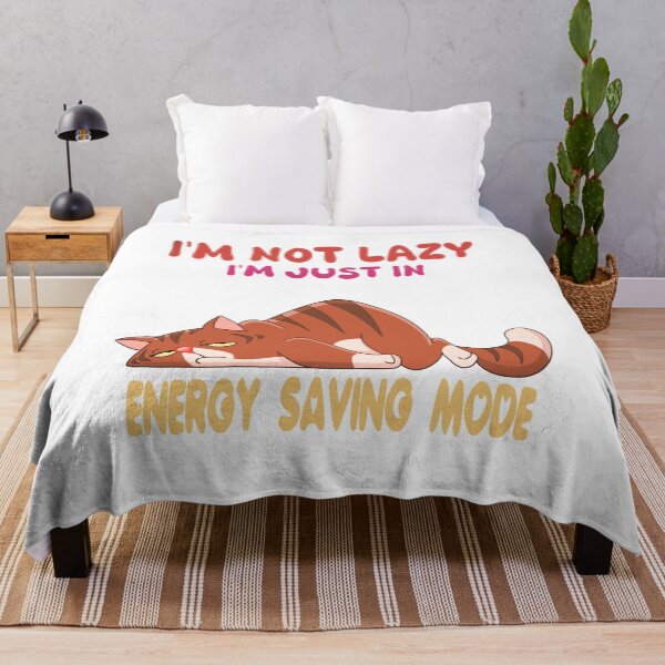 Item preview, I'm not lazy I'm just In Energy Saving Mode designed and sold by SimpleP.