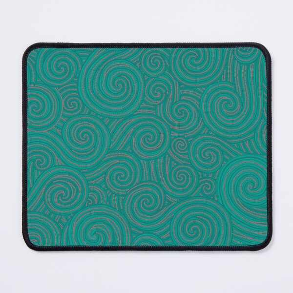 Item preview, NO AI ! Teal Green Blue Wild Water Waves designed and sold by ManonElmendorp.