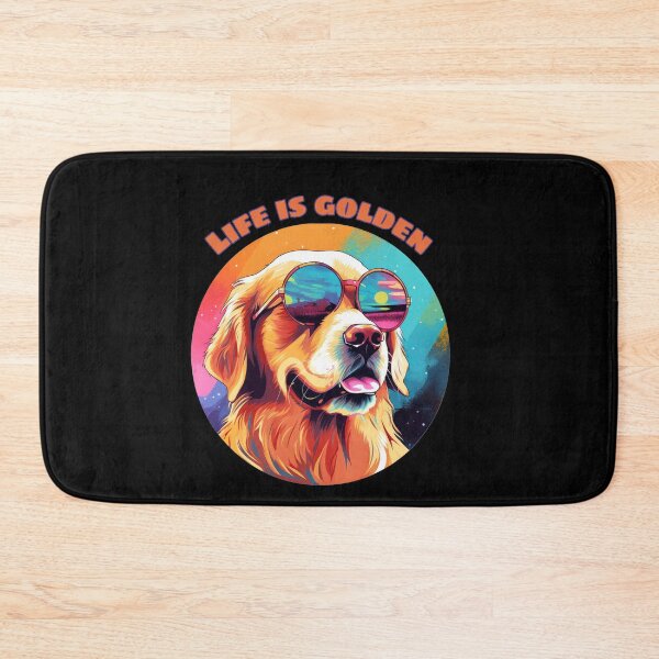 Item preview, Life is golden with Golden retriever designed and sold by anetazakova.