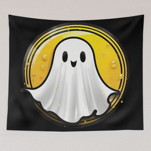 Item preview, The Yellow Ghost in Digital Culture: A Fun Icon designed and sold by Artedig.