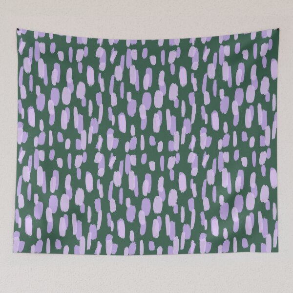 Item preview, Abstract, Purple and Green, Paint Brush Effect designed and sold by OneThreeSix.
