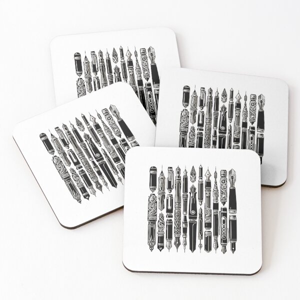 Item preview, A Collection of Fountain Pens in a Black designed and sold by Poemit.