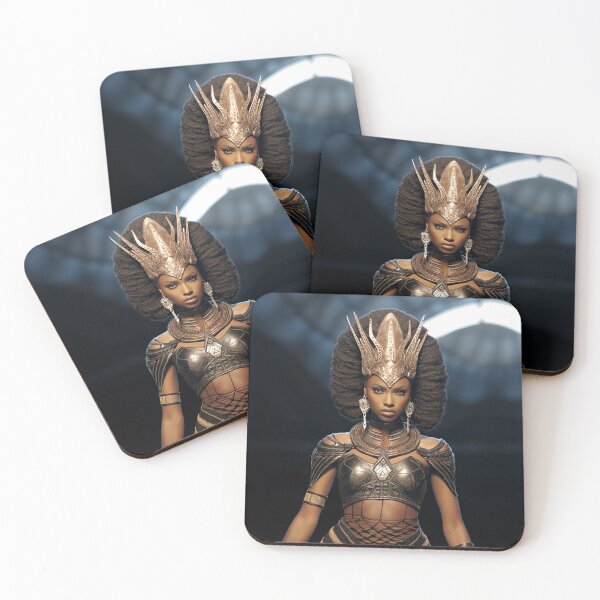 Item preview, Afro Warrior, defender of ancestral roots designed and sold by My Aspian.
