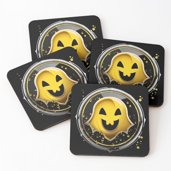 Item preview, Digital Art: The Yellow Ghost's Infallible Smile designed and sold by Artedig.