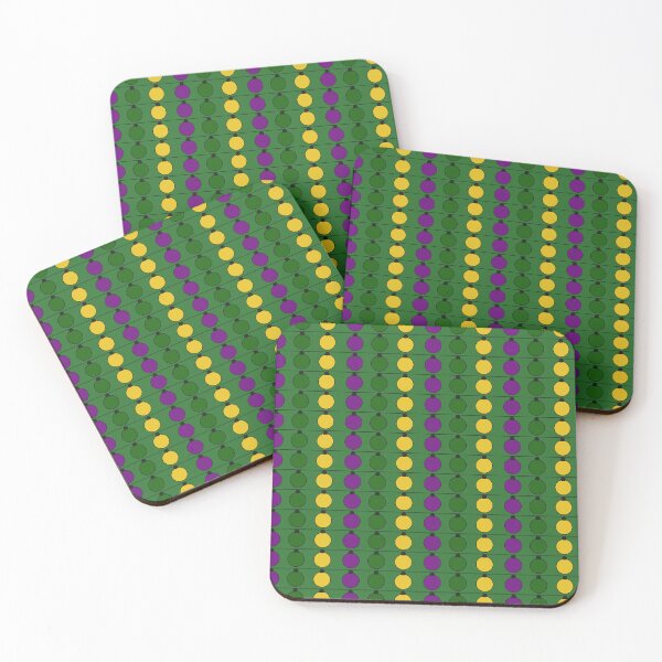 Item preview, Mardi Gras Bulbs Print designed and sold by Seedcap7.
