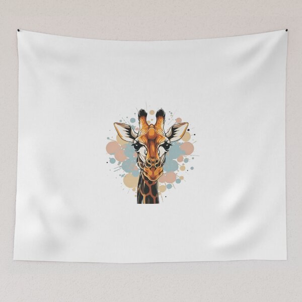 Item preview, Giraffe Looking designed and sold by luckyanimechann.