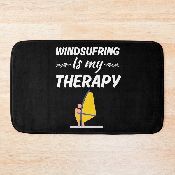 Item preview, Windsurfing is my therapy, funny windsurfing sport saying lover quote designed and sold by NBSStore.
