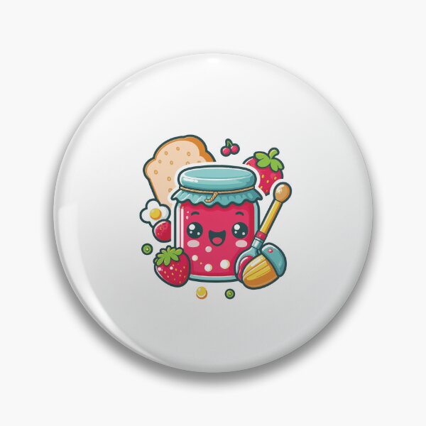 Item preview, Cute Strawberry Jam  designed and sold by inkflair2.