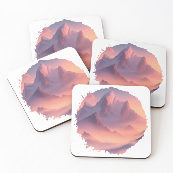 Item preview, Dreamy mountain sunset designed and sold by DC Shop.