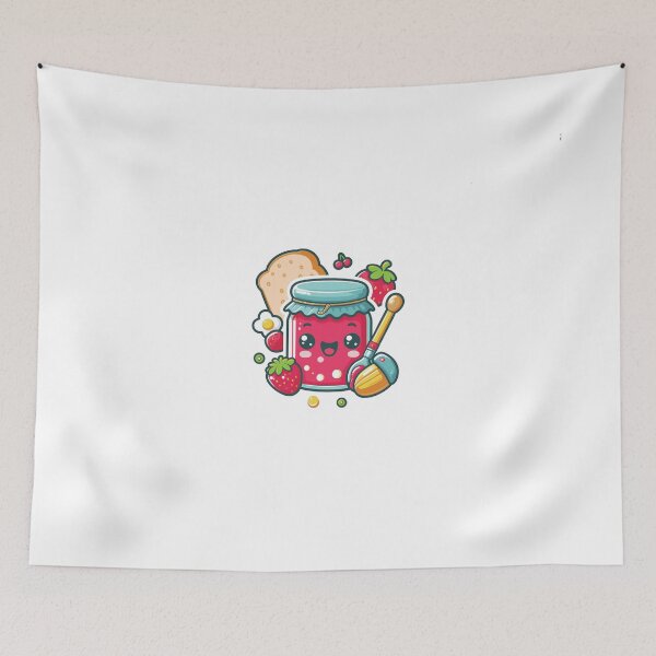 Item preview, Cute Strawberry Jam  designed and sold by inkflair2.