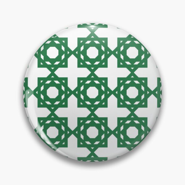Item preview, Green Moorish Tile Pattern designed and sold by dottiedigitals.