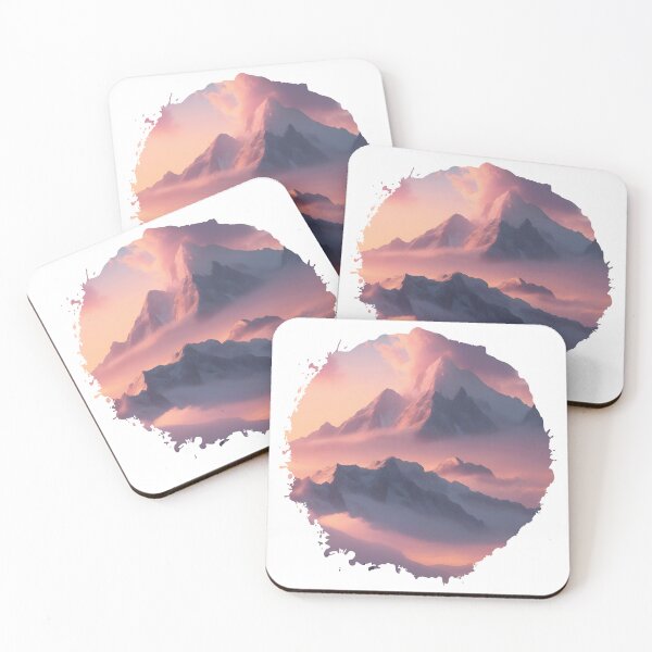 Item preview, Dreamy mountain sunset designed and sold by DC Shop.
