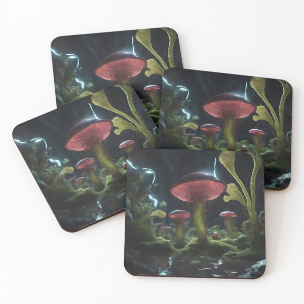 Item preview, Mushroom nature other world  designed and sold by Chantel Fourie.