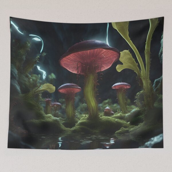 Item preview, Mushroom nature other world  designed and sold by Chantel Fourie.