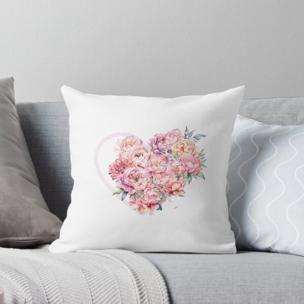 Artikelvorschau, Herz in Blumen entworfen und verkauft von Cometeshop.