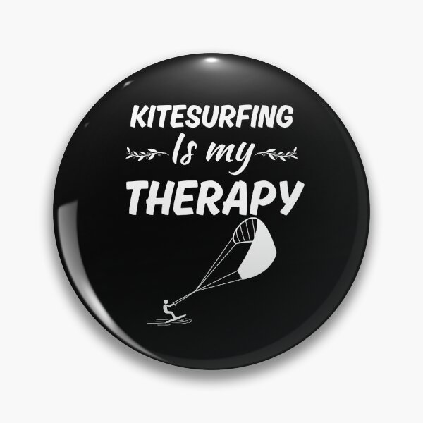Item preview, Kitesurfing is my therapy, funny kitesurfing sport fan saying designed and sold by NBSStore.