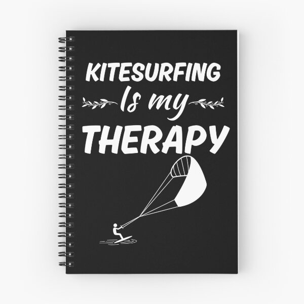 Item preview, Kitesurfing is my therapy, funny kitesurfing sport fan saying designed and sold by NBSStore.