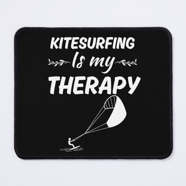 Item preview, Kitesurfing is my therapy, funny kitesurfing sport fan saying designed and sold by NBSStore.