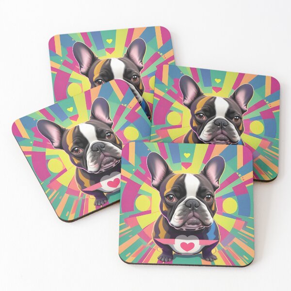 Item preview, Rainbow French Bulldog designed and sold by FunWithViolet.