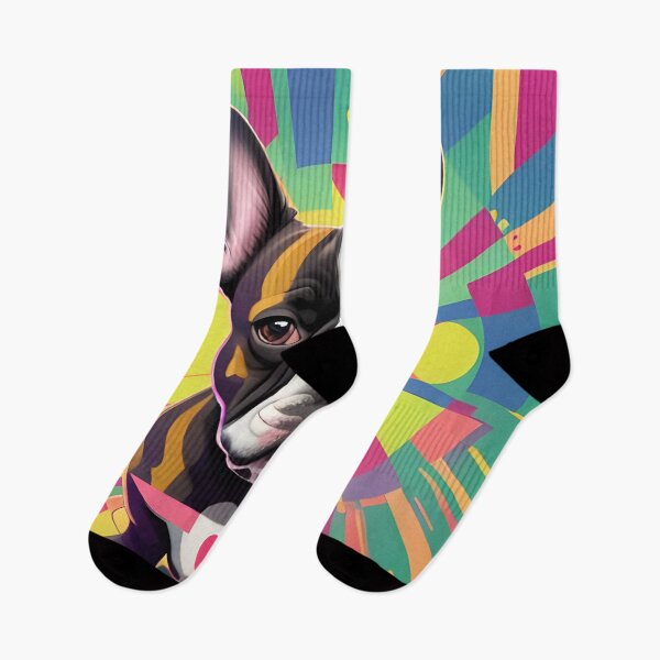 Item preview, Rainbow French Bulldog designed and sold by FunWithViolet.