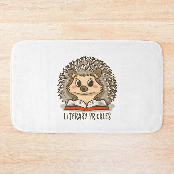 Item preview, Bookworm Hedgehog: Literary Prickles designed and sold by Dungeon-Depot.