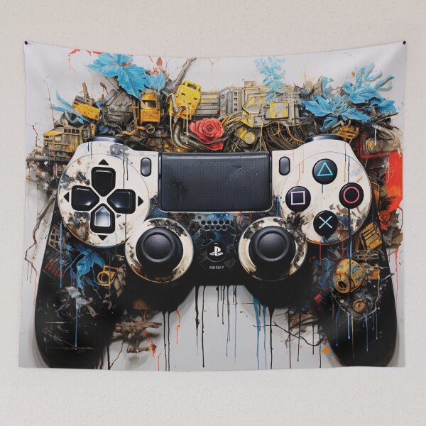 Item preview, Revolutionize Your Gaming Setup with Unique Stick Game Console Art  designed and sold by JojoArtEvo.