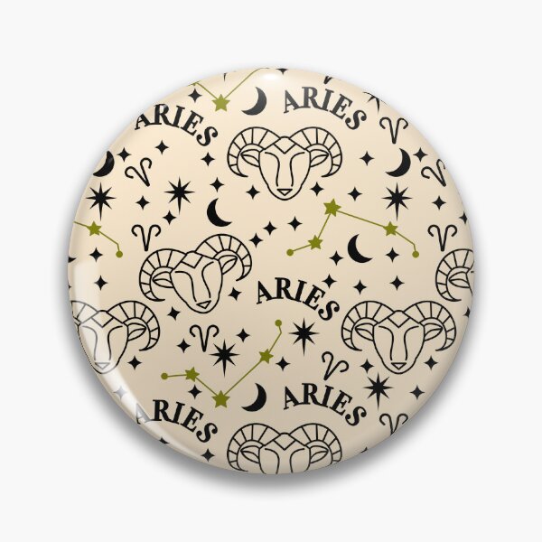 Item preview, Aries Zodiac Sign Pattern designed and sold by dottiedigitals.