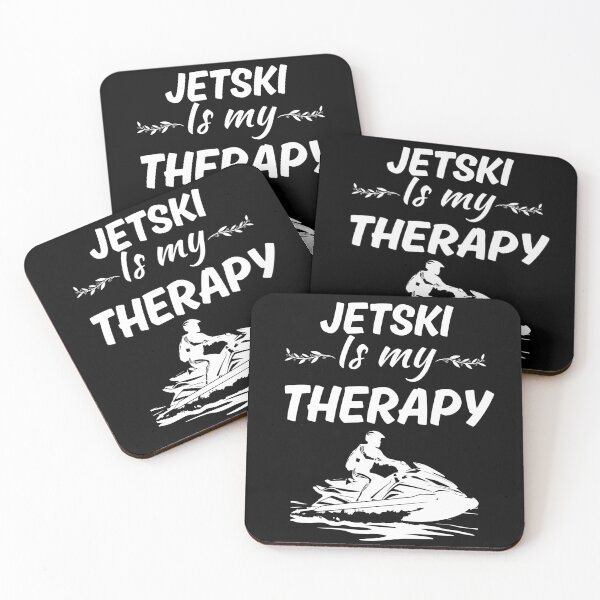 Item preview, Jetski is my therapy, funny jet skiing lover designed and sold by NBSStore.