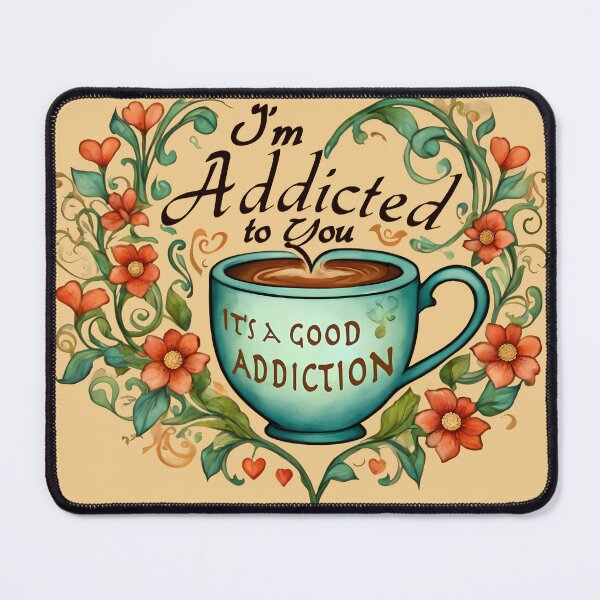 Item preview, I'm Addicted to You, But It's a Good Addiction designed and sold by @ndrys.