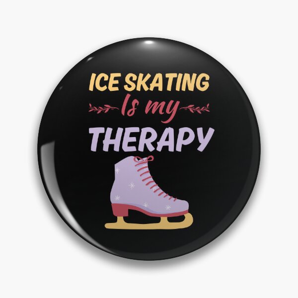 Artikelvorschau, Eislaufen ist meine Therapie, lustige Sprüche für Eisläufer-Sportfans entworfen und verkauft von NBSStore.