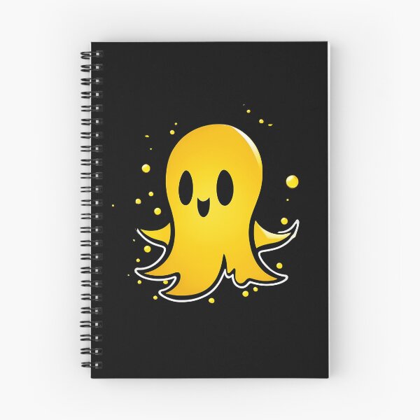 Item preview, Yellow Ghost on your Screen: Transform your Digital Experience designed and sold by Artedig.