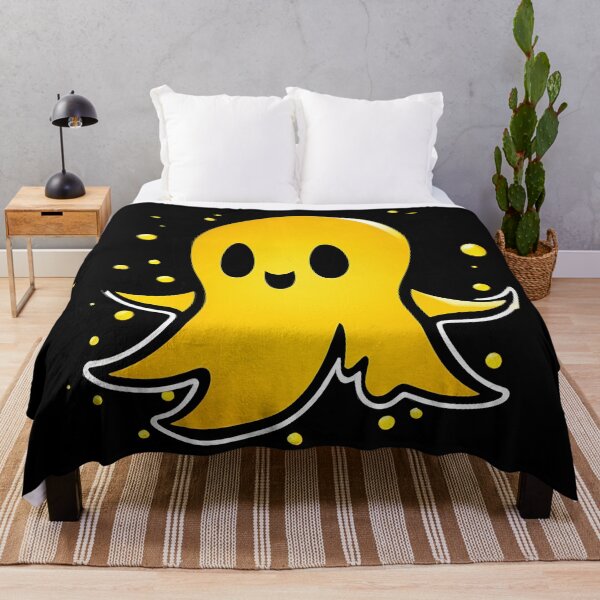 Item preview, Yellow Ghost on your Screen: Transform your Digital Experience designed and sold by Artedig.