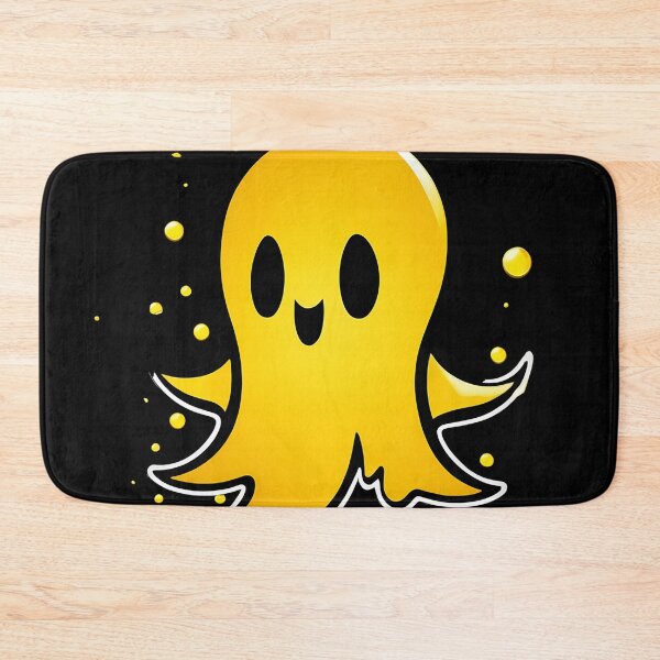 Item preview, Yellow Ghost on your Screen: Transform your Digital Experience designed and sold by Artedig.