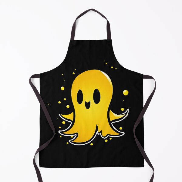 Item preview, Yellow Ghost on your Screen: Transform your Digital Experience designed and sold by Artedig.