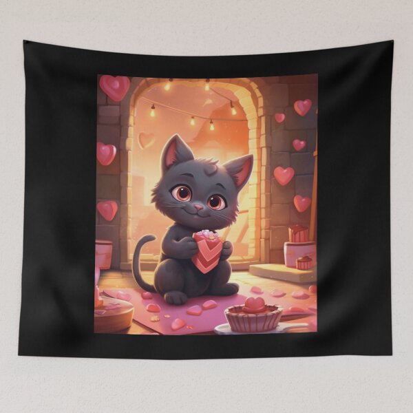 Item preview, Wishing you a Pawsitively Happy Meowentines Day! designed and sold by LuNkyRose.