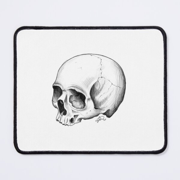 Item preview, Sketchy skull illustration  designed and sold by Laura-Jones.