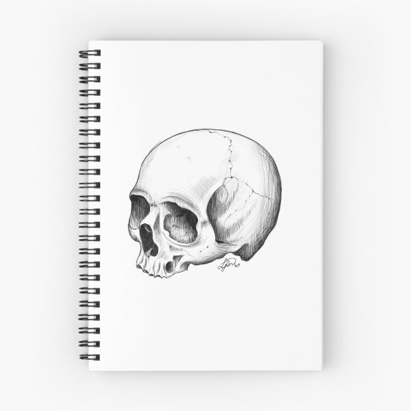 Item preview, Sketchy skull illustration  designed and sold by Laura-Jones.