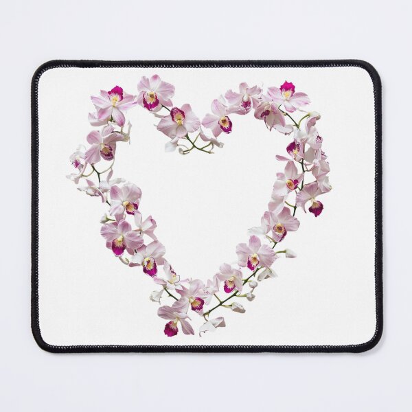 Item preview, Orchids Heart Floral Artwork designed and sold by KatanaCreative.
