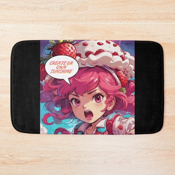 Item preview, Cute Angry Strawberry Cartoon Character "Create Ur Own Sunshine" designed and sold by NeutrinoJem.