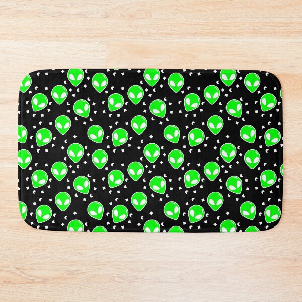 Item preview, Green Alien faces designed and sold by dottiedigitals.